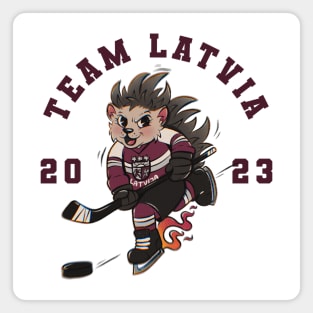 TEAM LATVIA Magnet